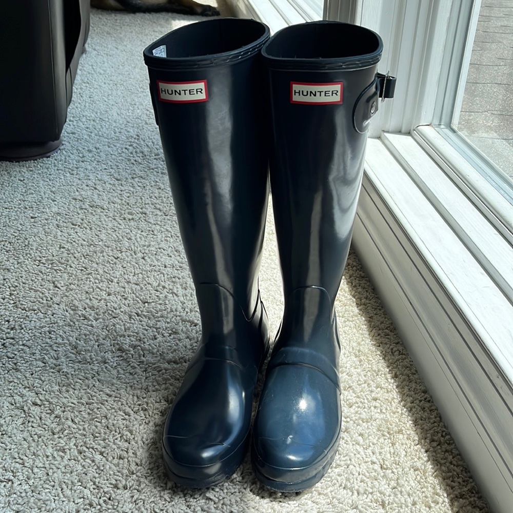 Hunter rain boots